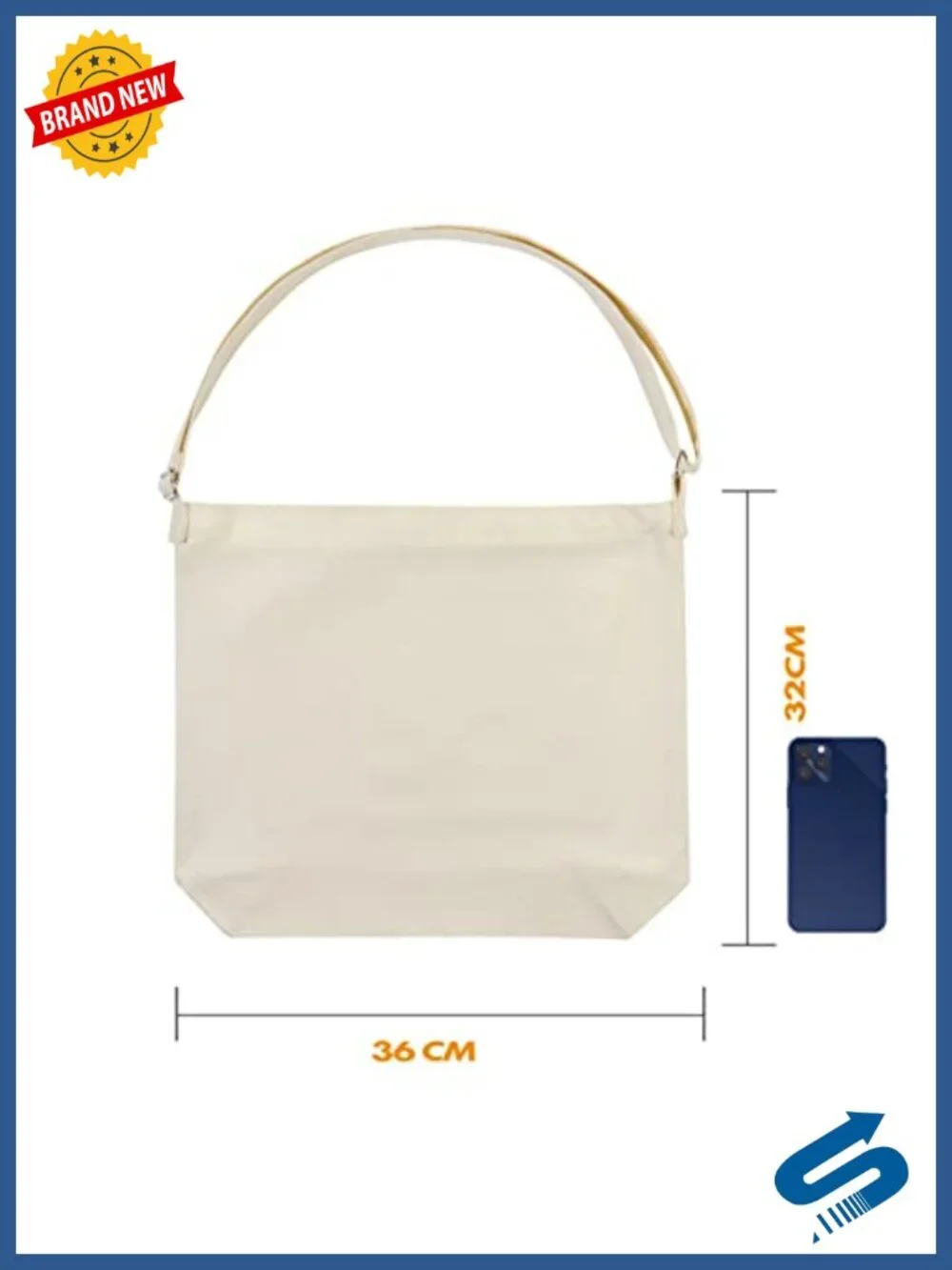 Large Canvas Crossbody Tote Handbag Shoulder Bag Hobo Casual Tote